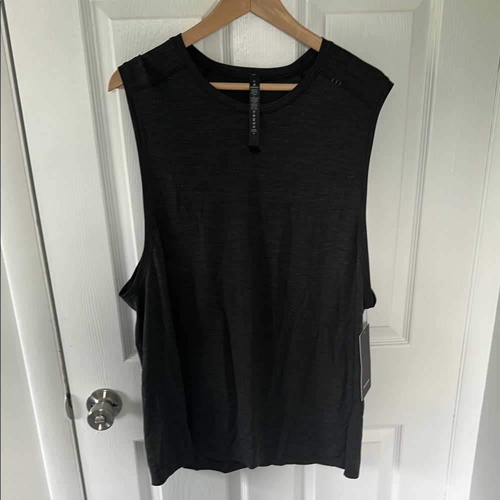 lululemon athletica Black Muscle Tee